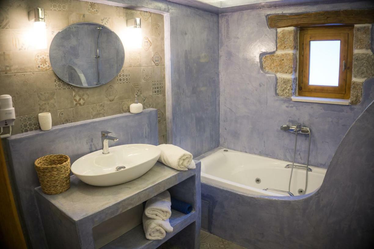 To Spiti Mas Apartman Szúja Kültér fotó