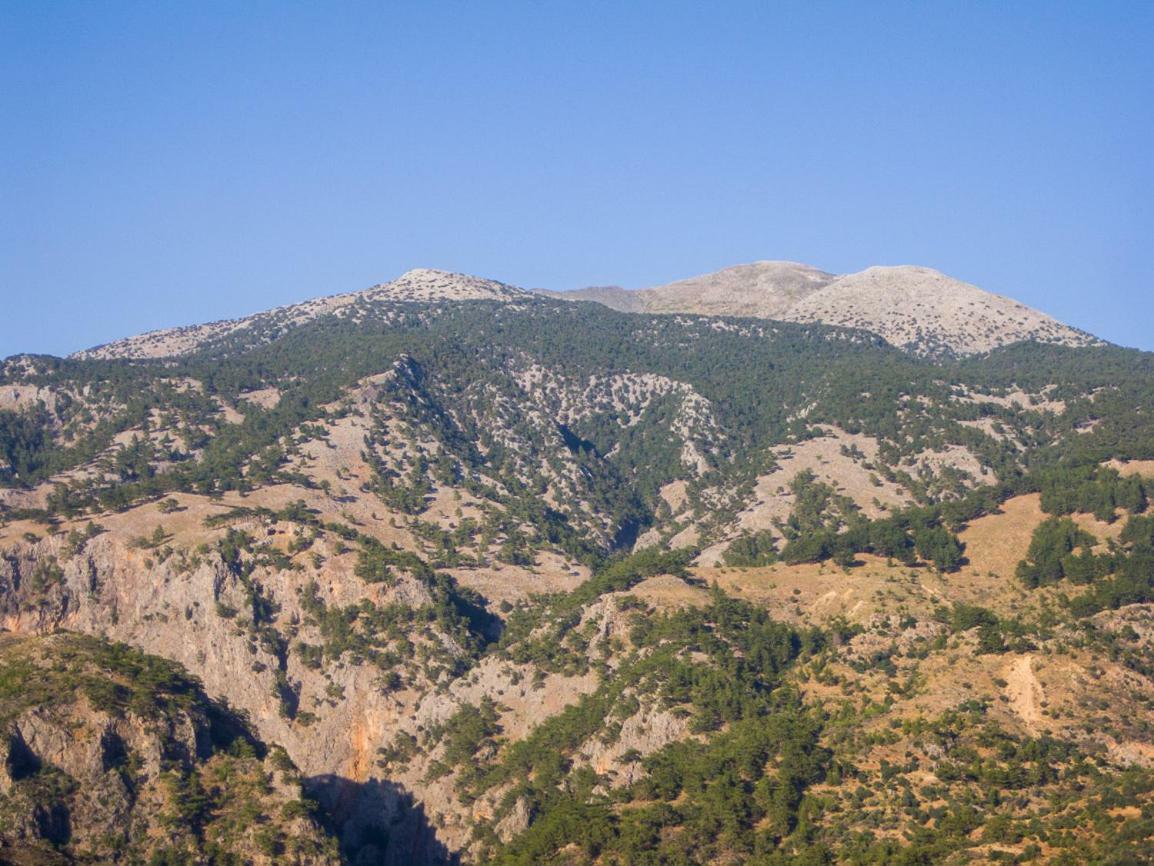 To Spiti Mas Apartman Szúja Kültér fotó
