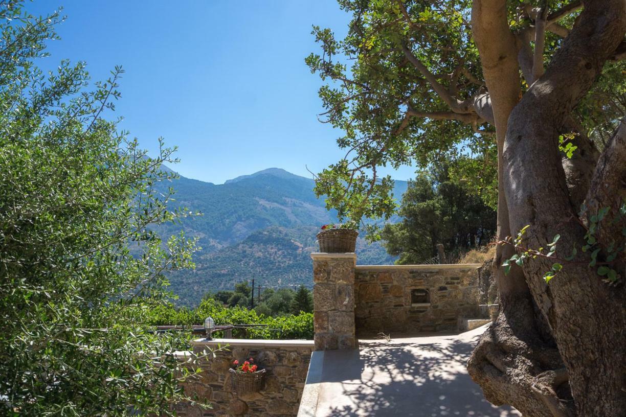 To Spiti Mas Apartman Szúja Kültér fotó