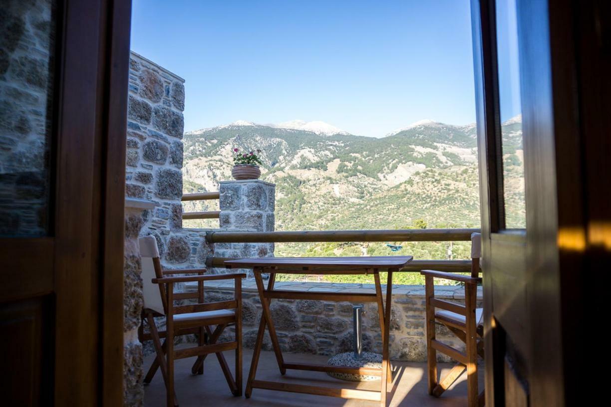 To Spiti Mas Apartman Szúja Kültér fotó