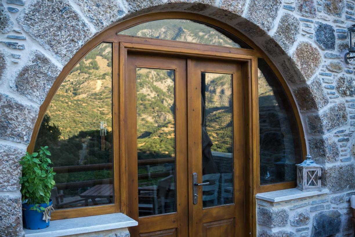 To Spiti Mas Apartman Szúja Kültér fotó