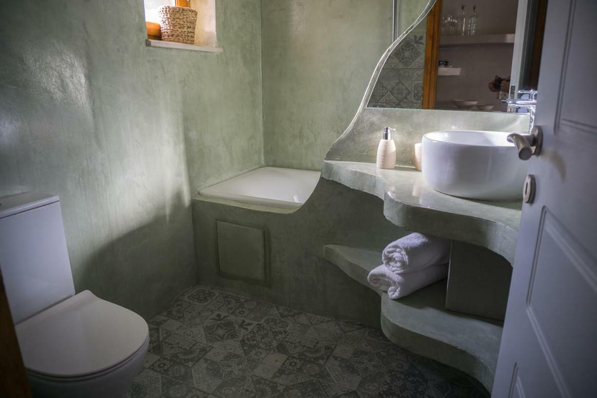 To Spiti Mas Apartman Szúja Kültér fotó